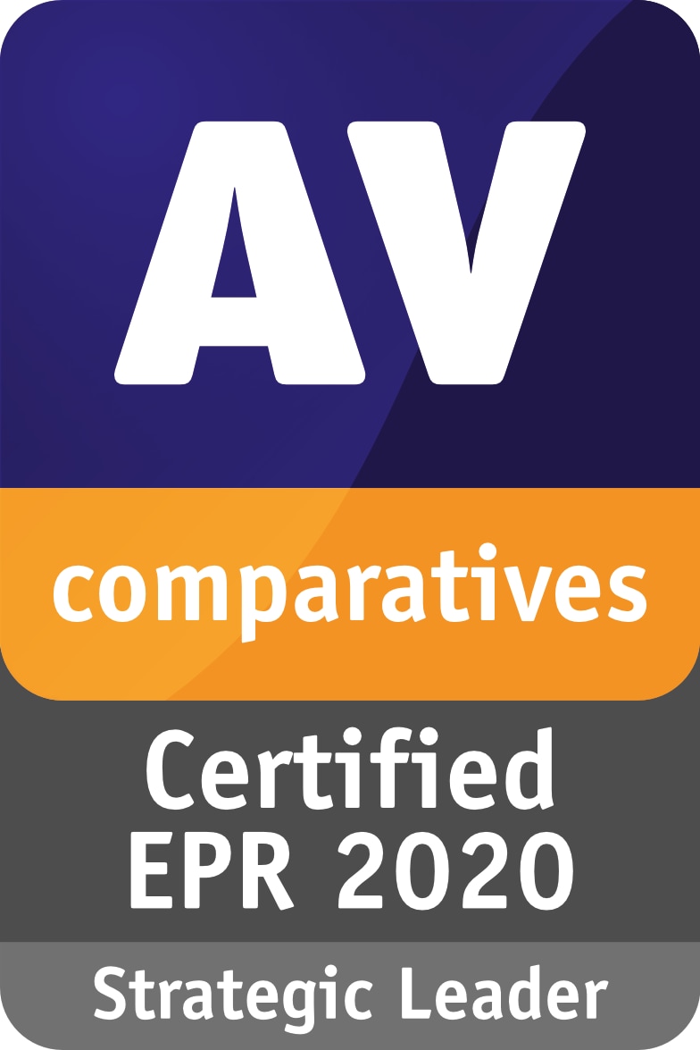 AV-Comparatives Certified EPR 2020 Strategic Leader