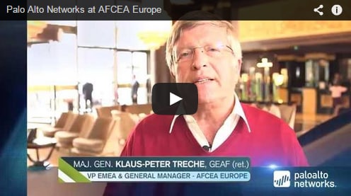 screenshot of AFCEA vid