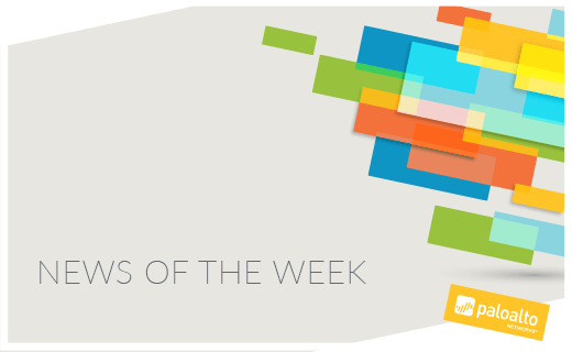 Palo Alto Networks News of the Week: November 18, 2017