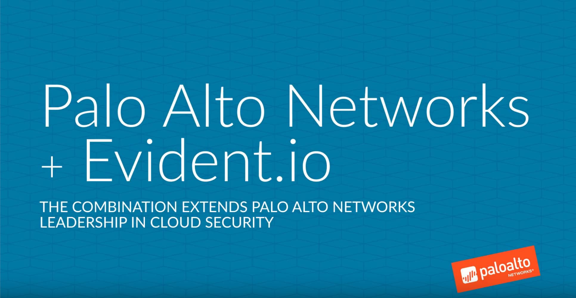 Welcome Evident.io! Here Comes Cloud Security at the Speed of DevOps