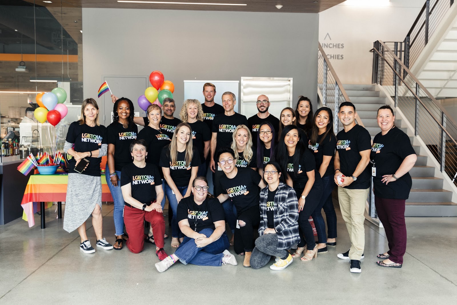 Members of the Palo Alto Networks LGBTQIA+ Employee Network