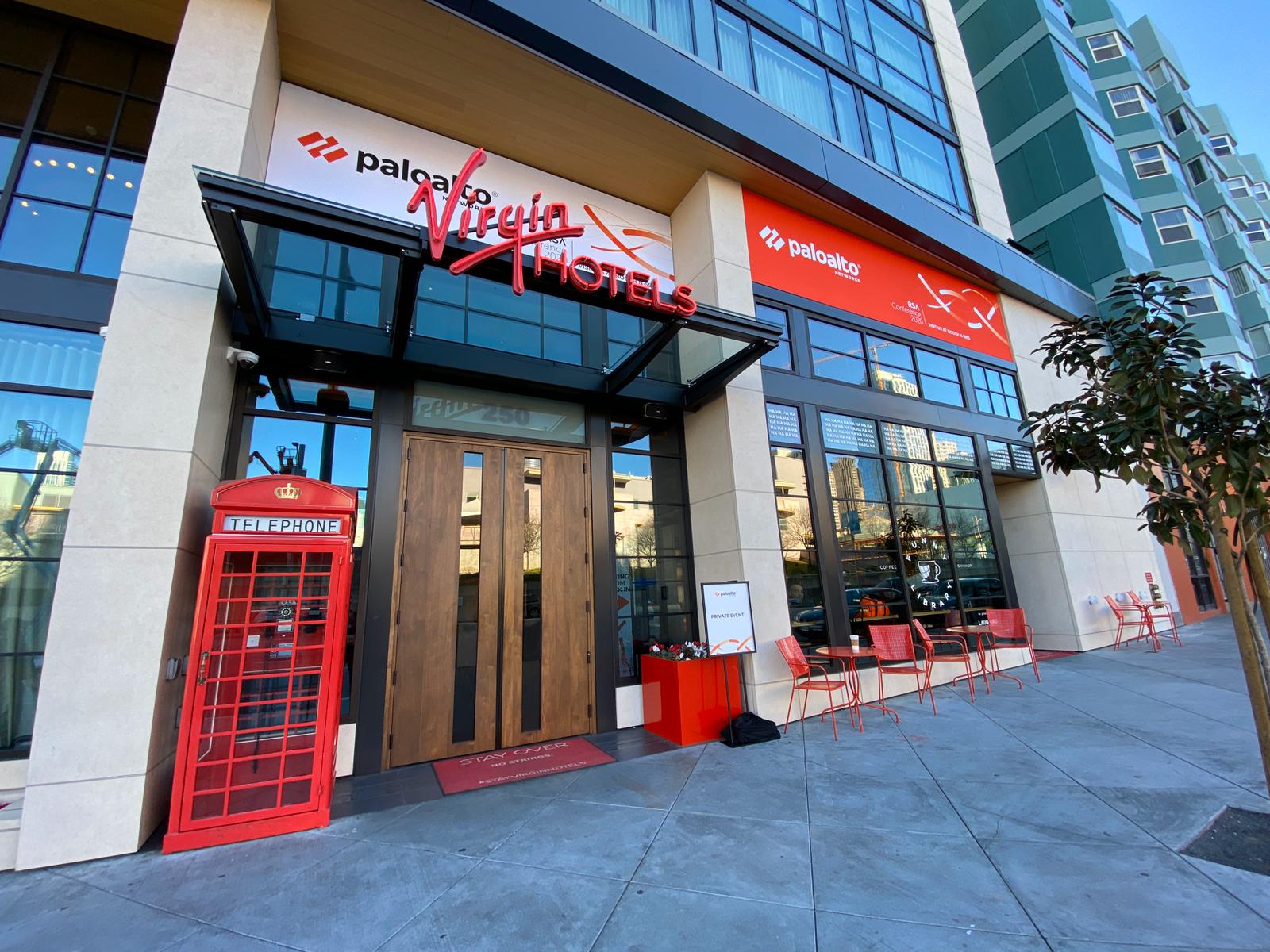 Palo Alto Networks took over the Virgin Hotel at RSAC 2020.