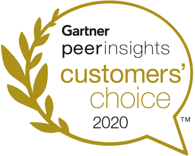 Gartner Peer Insights Customers' Choice 2020 logo