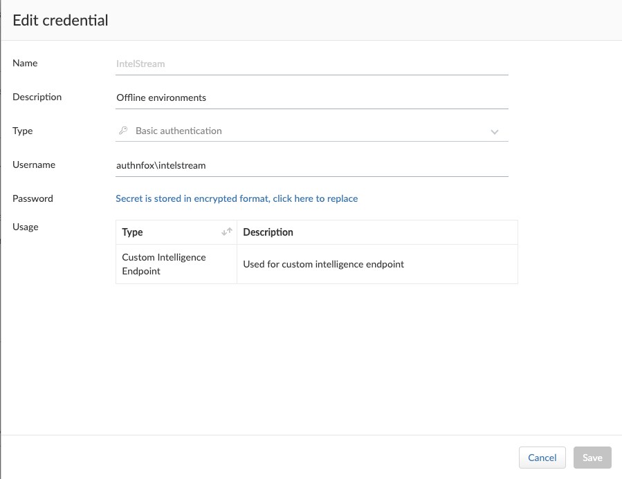 IIS authentication credentials in Prisma Cloud