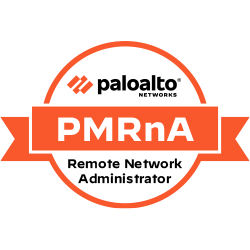 The Palo Alto Networks Micro-Credential Remote network Administrator (PMRnA) is a post-sales micro-credential focused on the implementation of SASE Remote Networks and SD-WAN.