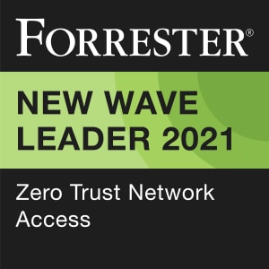 Forrester New Wave Leader 2021, Zero Trust Network Access