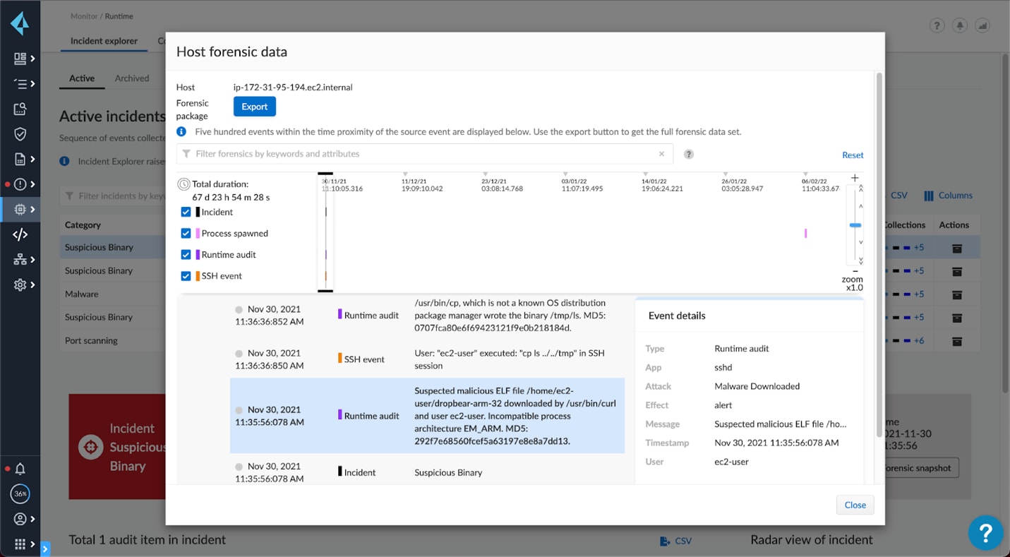 Blocking malicious binary modifications