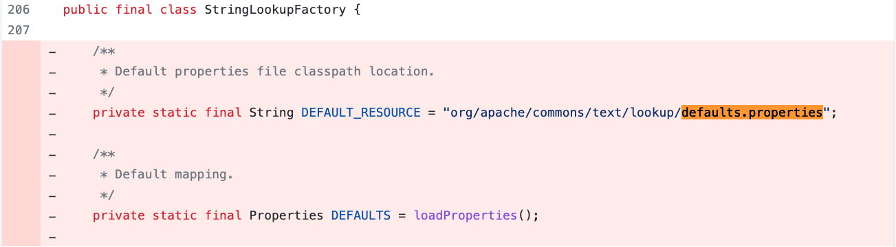 Figures 3-4. Specifying the path for default properties and loading the properties