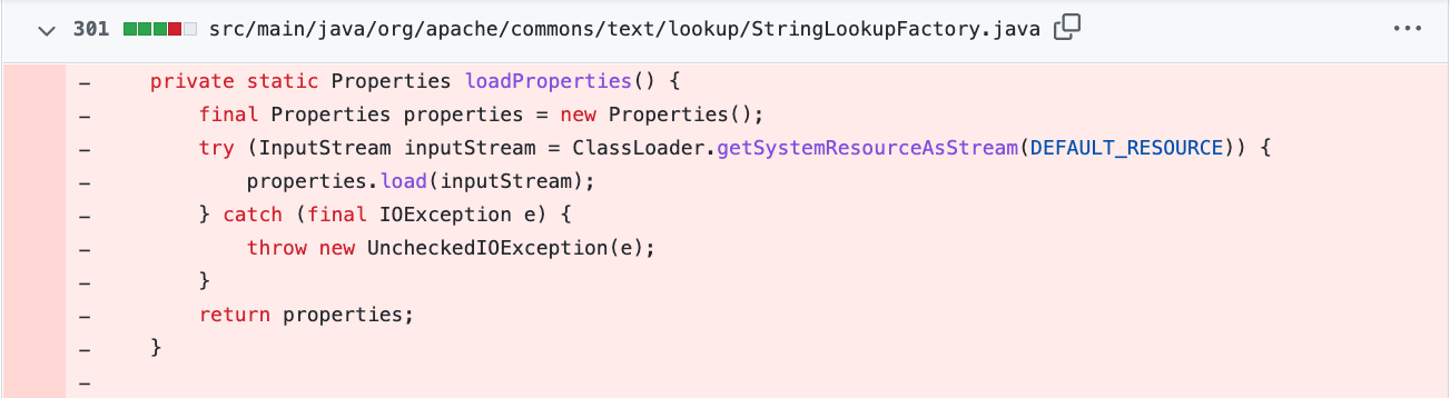 Figures 3-4. Specifying the path for default properties and loading the properties