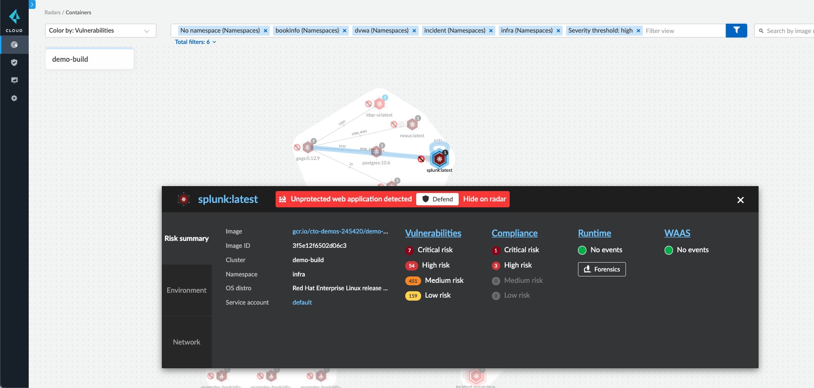 Defending against OpenSSL vulnerabilities with Prisma Cloud's Radar View