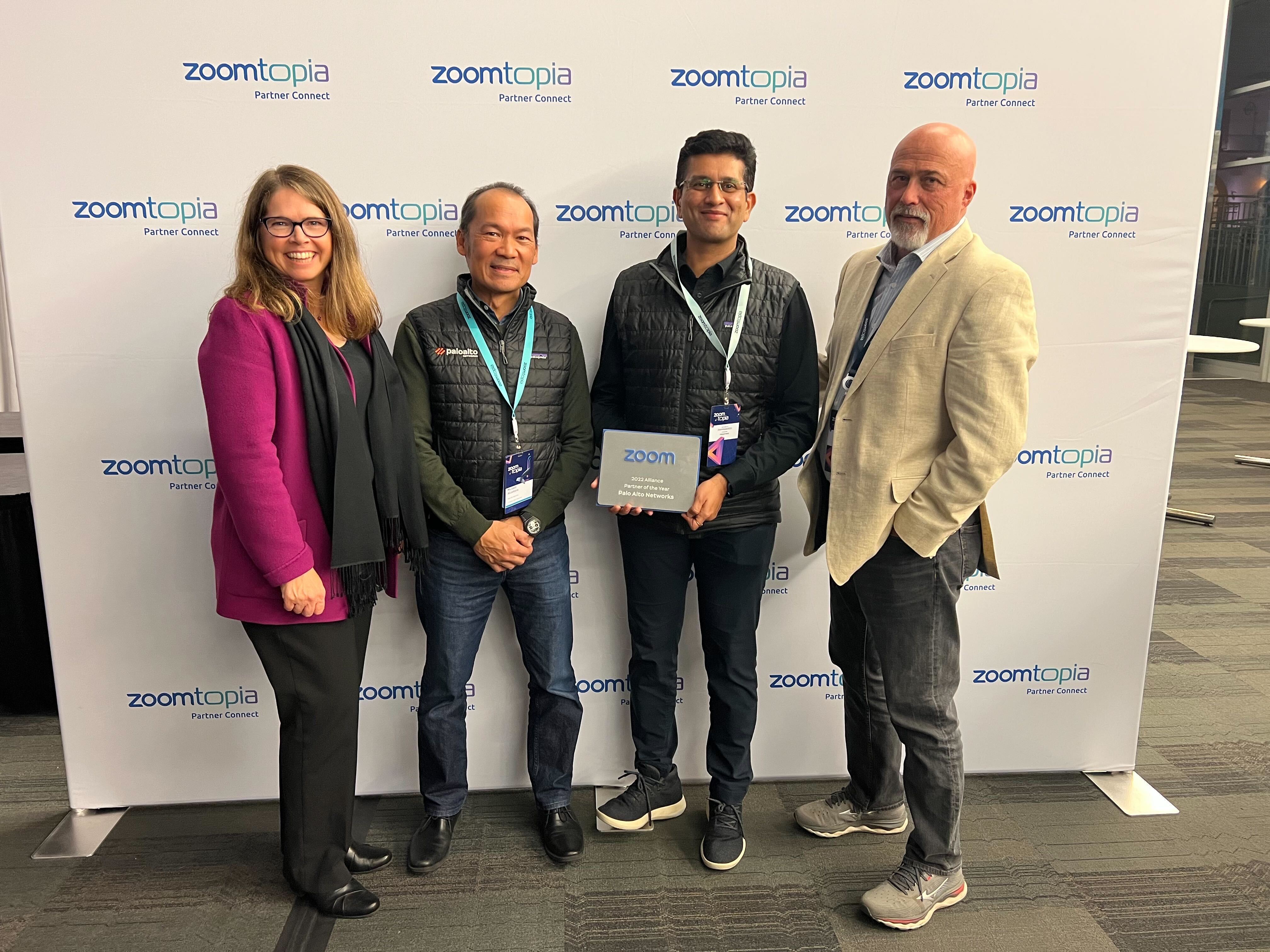 Palo Alto Networks Is Zoom’s Alliance Partner of the Year