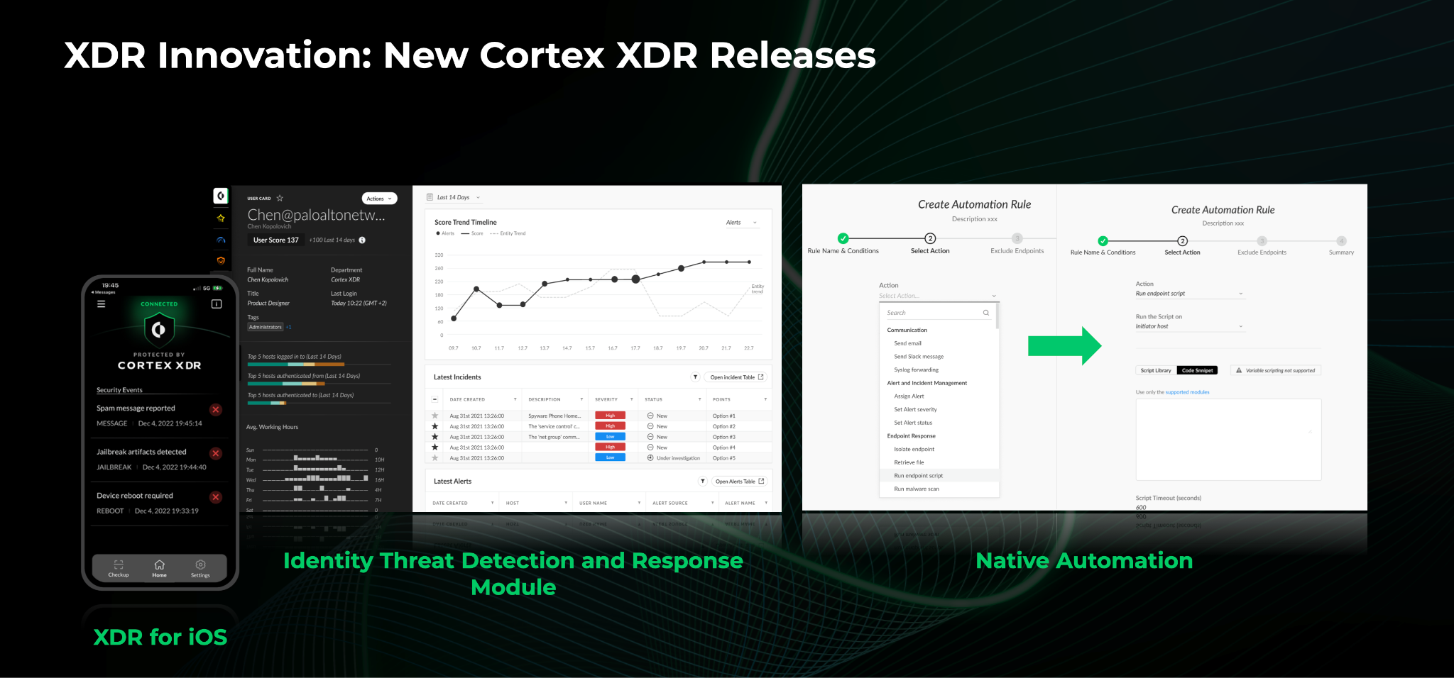 XDR Innovation: New Cortex XDR Releases