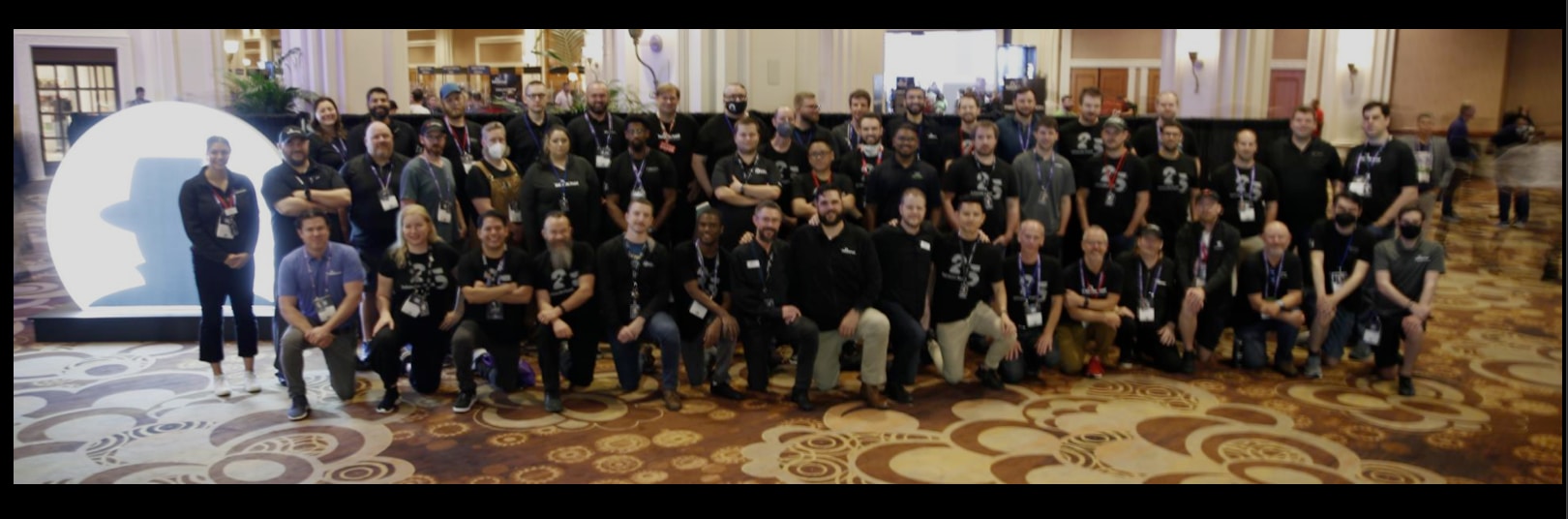 The black hat USA NOC team.