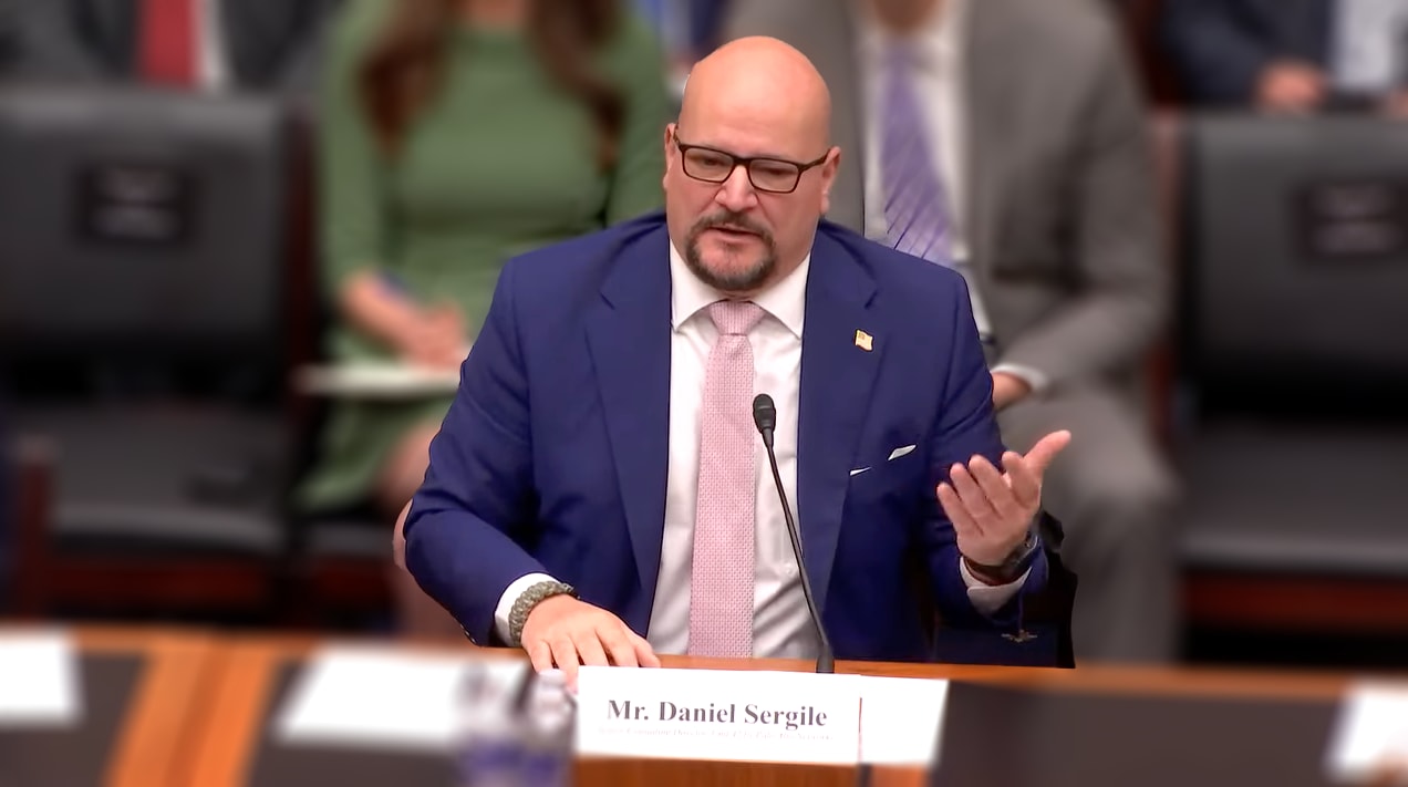 Mr. Daniel Sergile at the HFS Ransomware testimony.