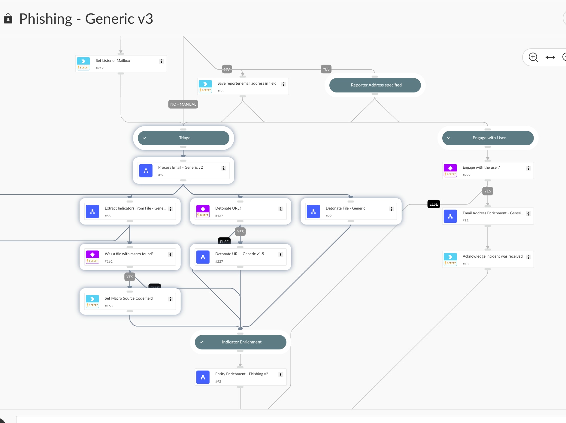 Redesigned Playbook Editor Workflow in XSOAR 8.10