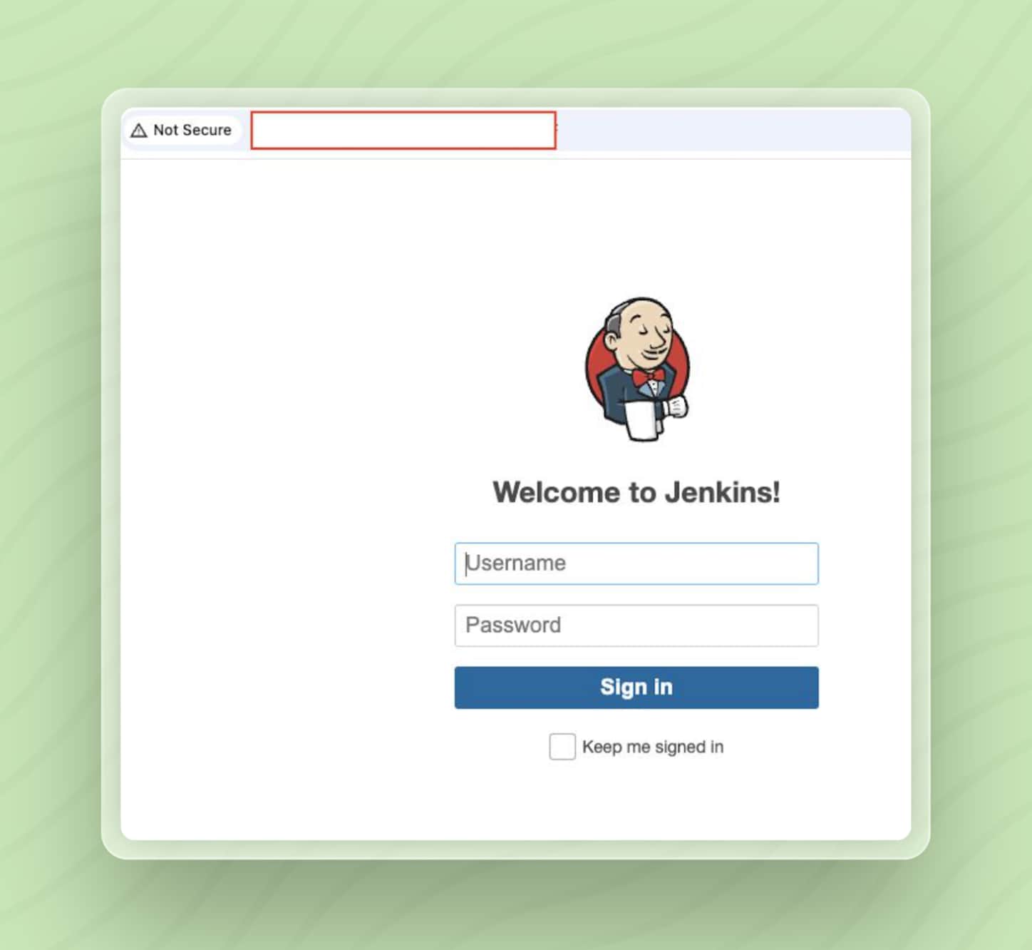 HTTP service accepting connections