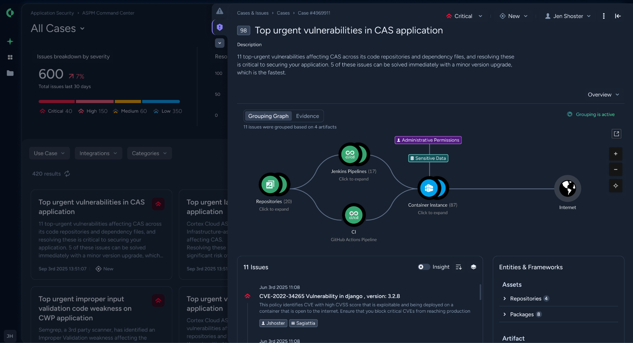 Each case delivers rich context for immediate action at scale.
