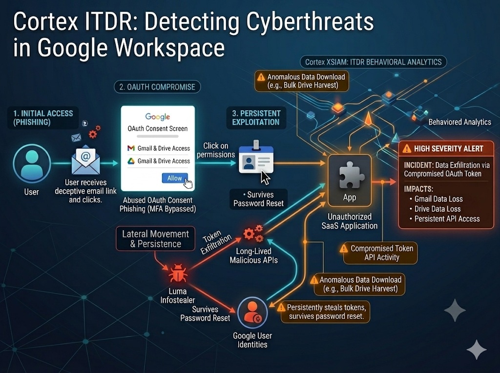 Cortex ITDR: Detecting Cyber threats in Google Workspace