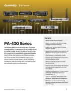 PA-400 Series - Palo Alto Networks