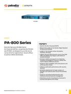 spejder tolerance kam PA-800 Series Datasheet - Palo Alto Networks