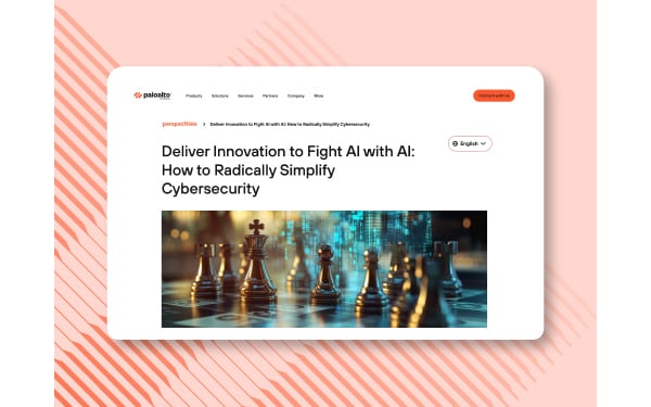 Deliver Innovation to Fight AI with AI: How to Radically Simplify Cybersecurity - Perspectives
