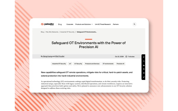 Safeguard OT Environments with the Power of Precision AI