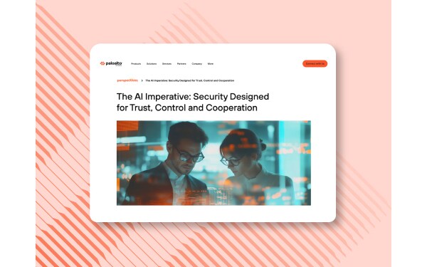 The AI Imperative: Security Designed for Trust, Control and Cooperation - Perspectives