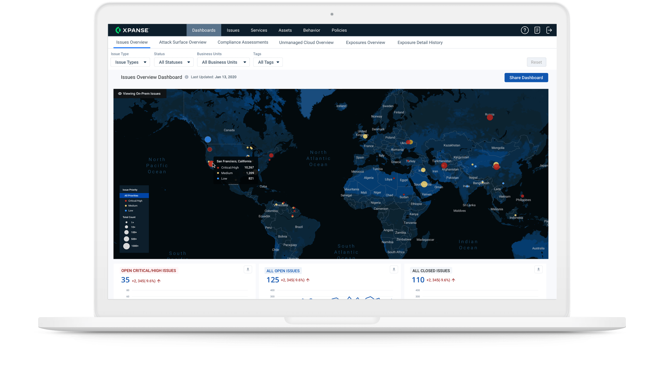 Continuous cloud asset discovery and monitoring