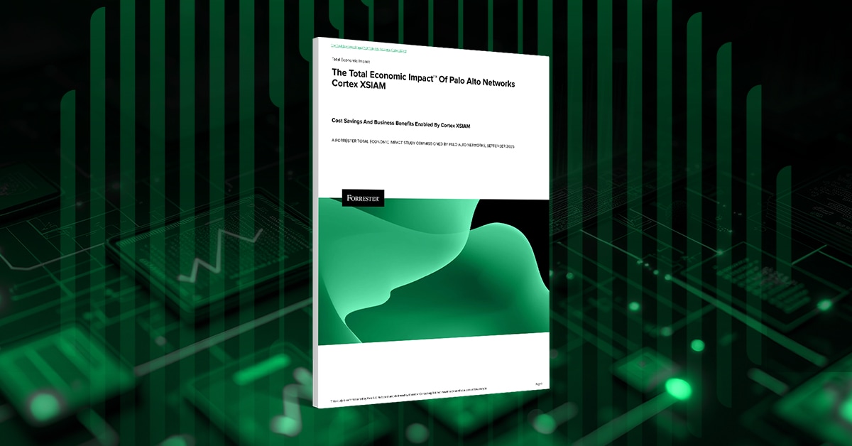 The Forrester Total Economic Impact™ of Cortex XSIAM