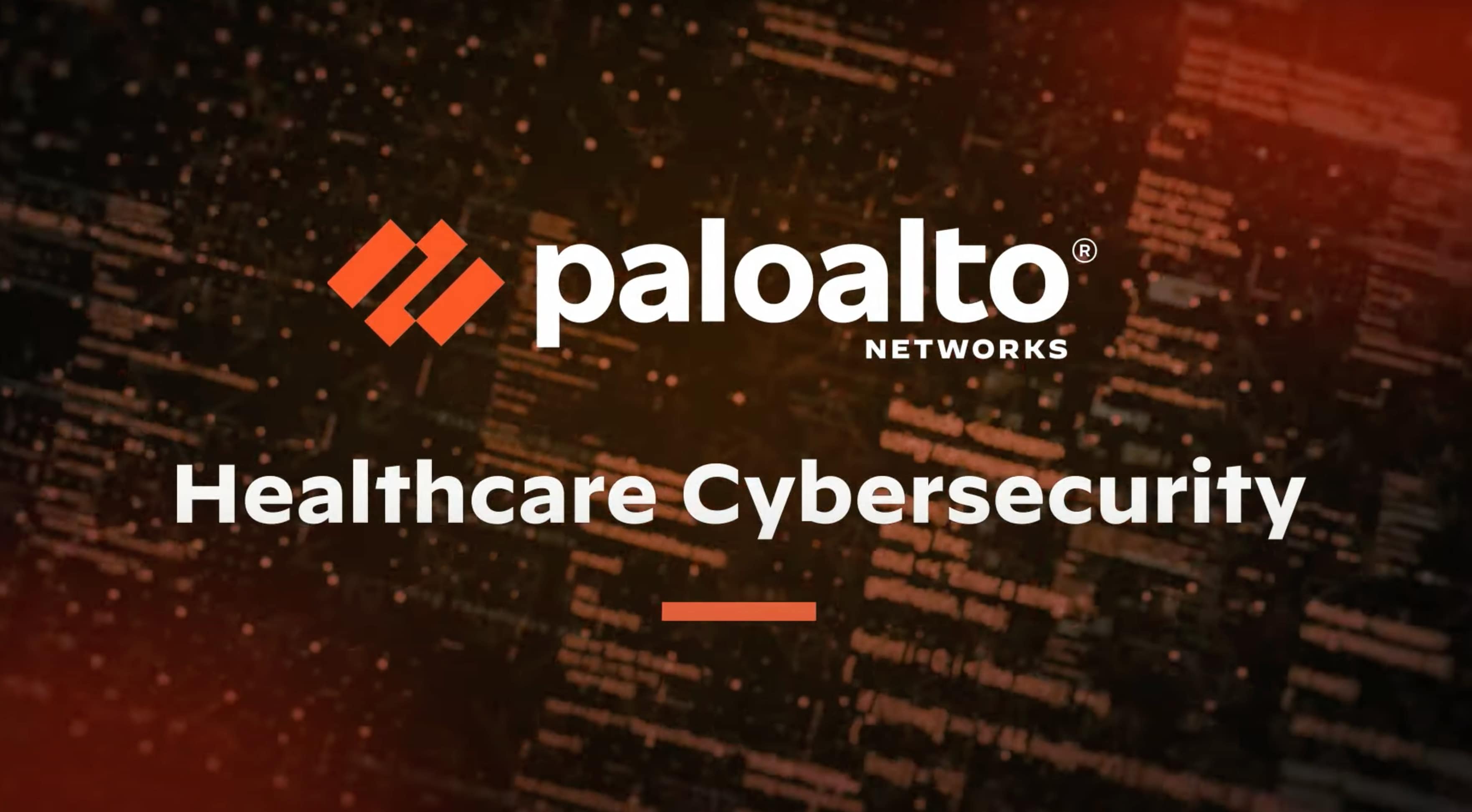 Video 1: Cybersecurity for the changing world of healthcare