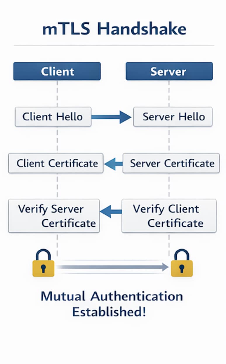 The mTLS Handshake Sequence