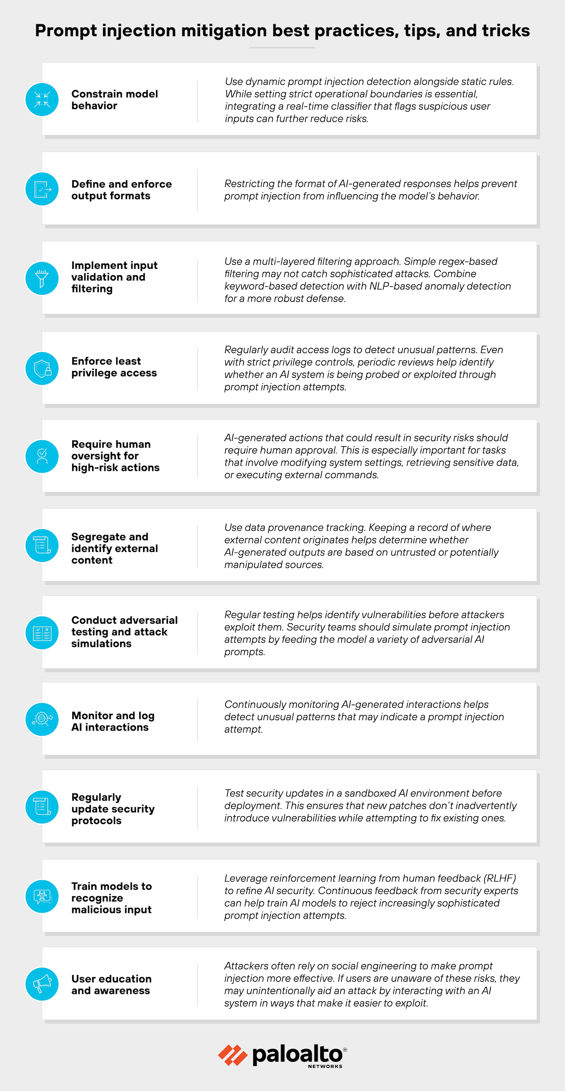 Palo Alto Prompt Injection Solutions