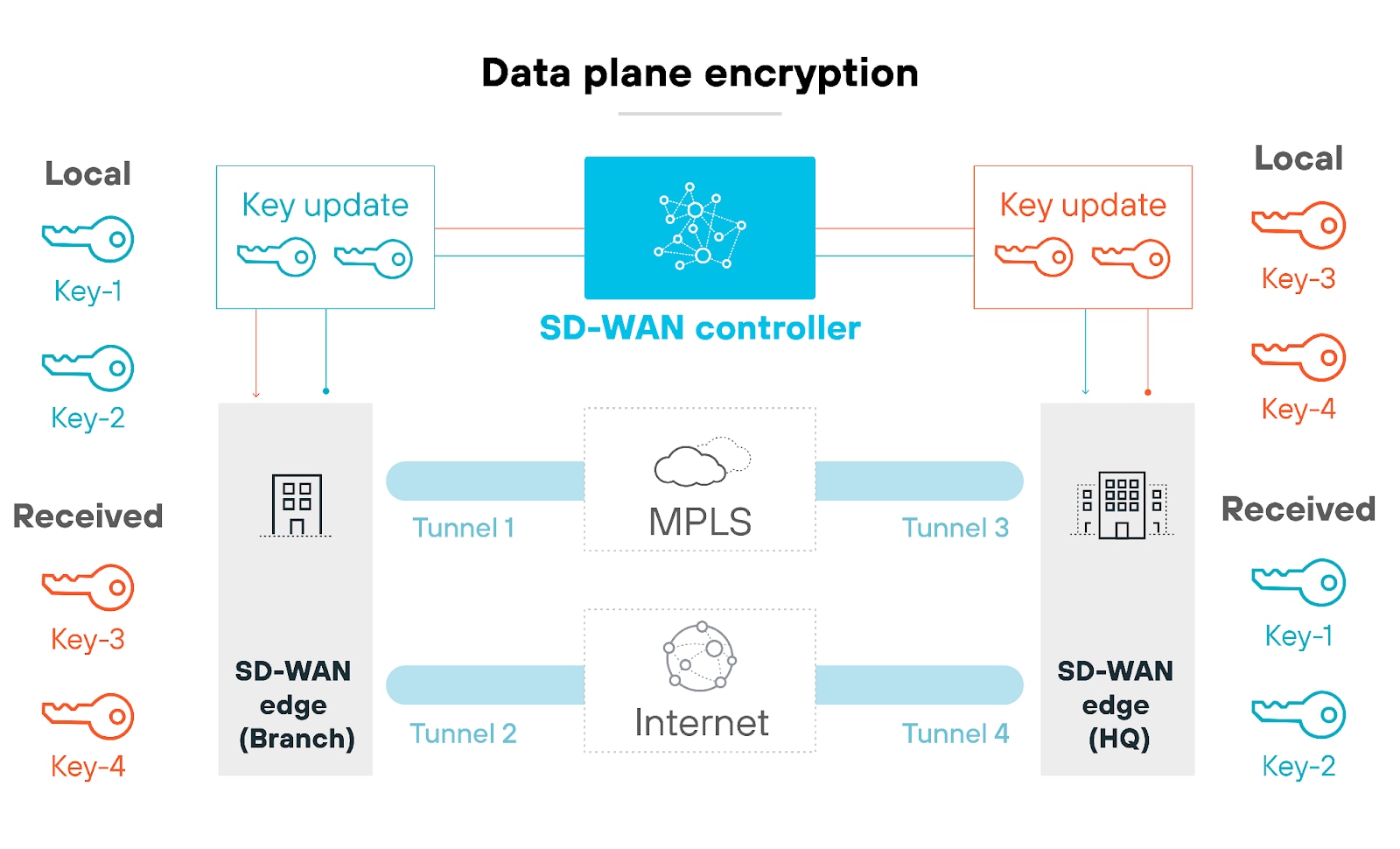 Data plane encryption