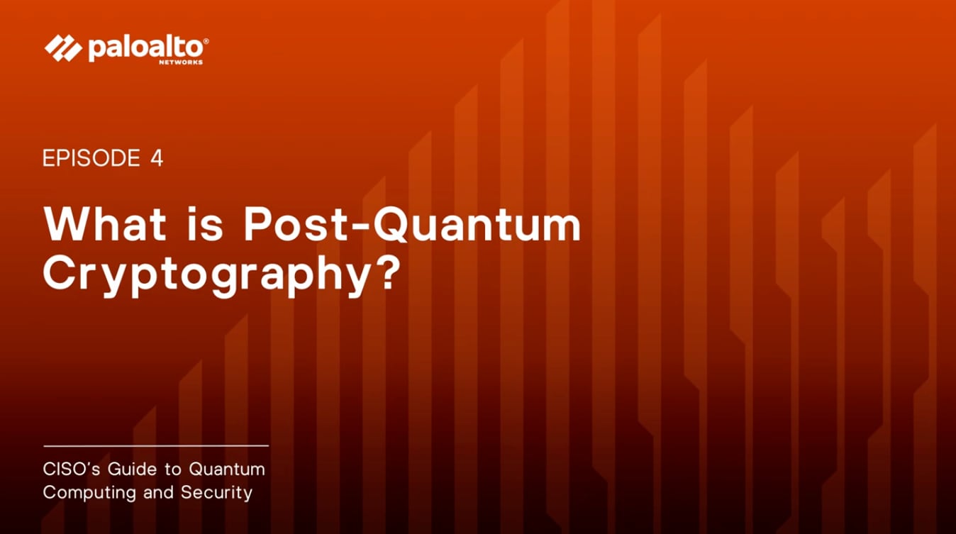 Thumbnail for the video title A CISO's Guide to Quantum Security Episode 4
