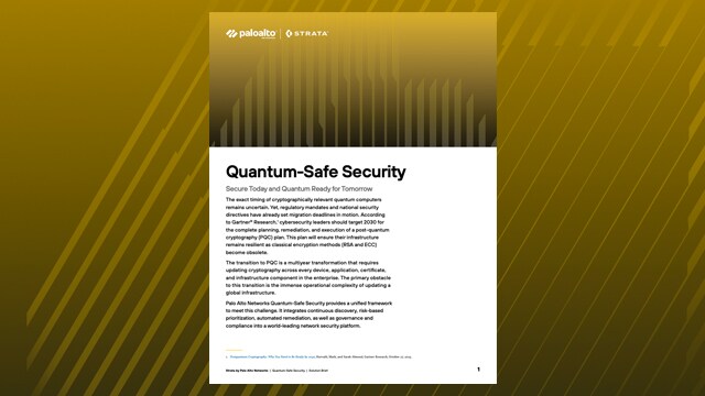 Quantum-Safe Security