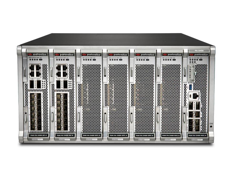 PA5450 Modular NextGeneration Firewall to Enable Zero Trust Network