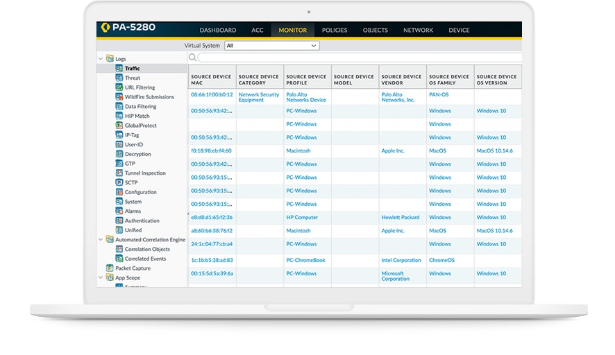 PAN-OS - ML-Powered NGFW Core Capabilities - Palo Alto Networks