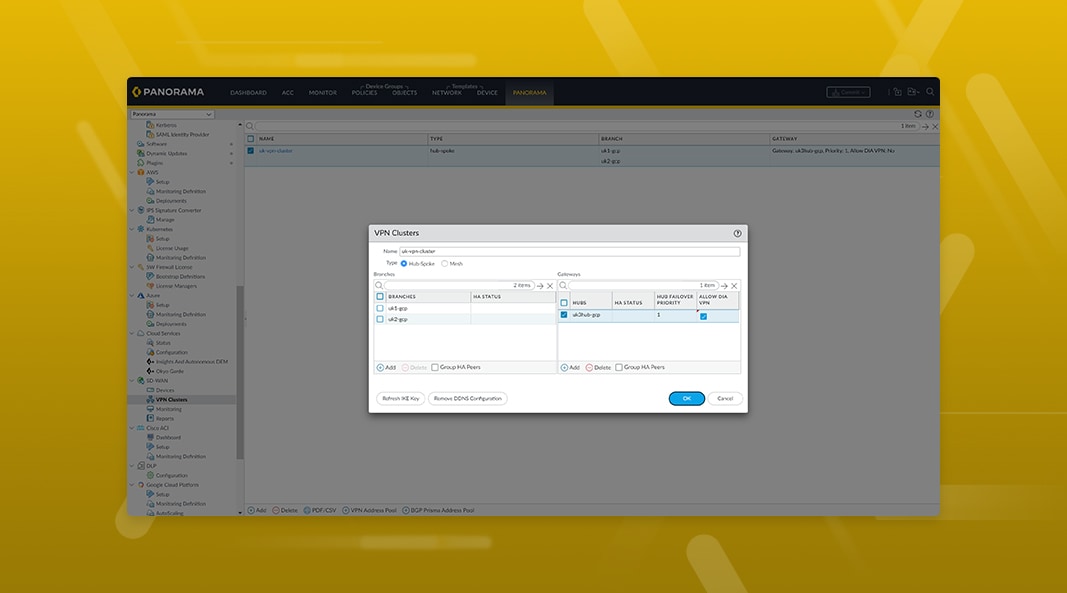 Simplify branch onboarding with Prisma Access hubs