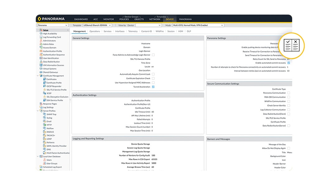 Optimize firewall configuration and reduce errors