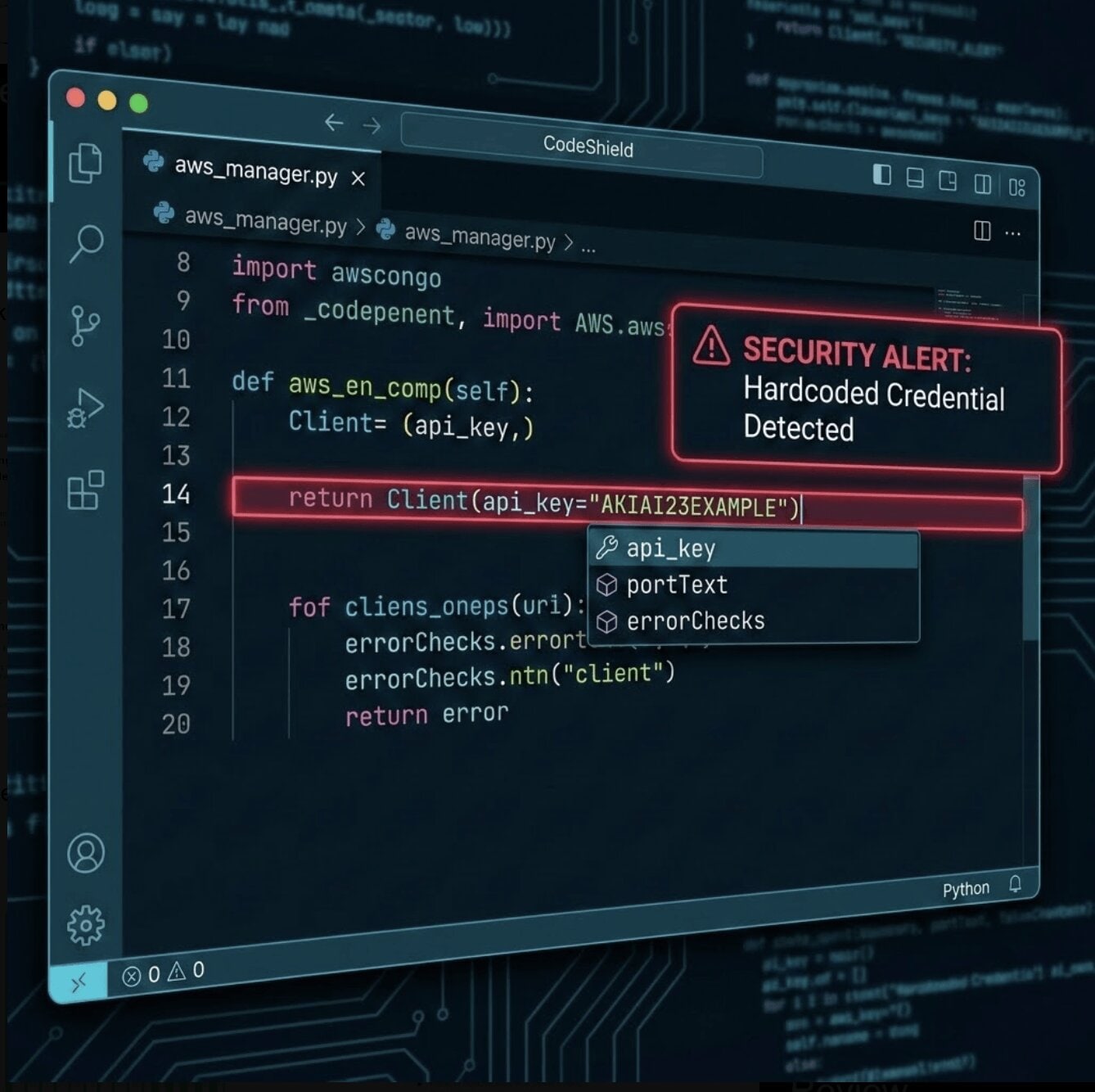 Secure AI coding agents