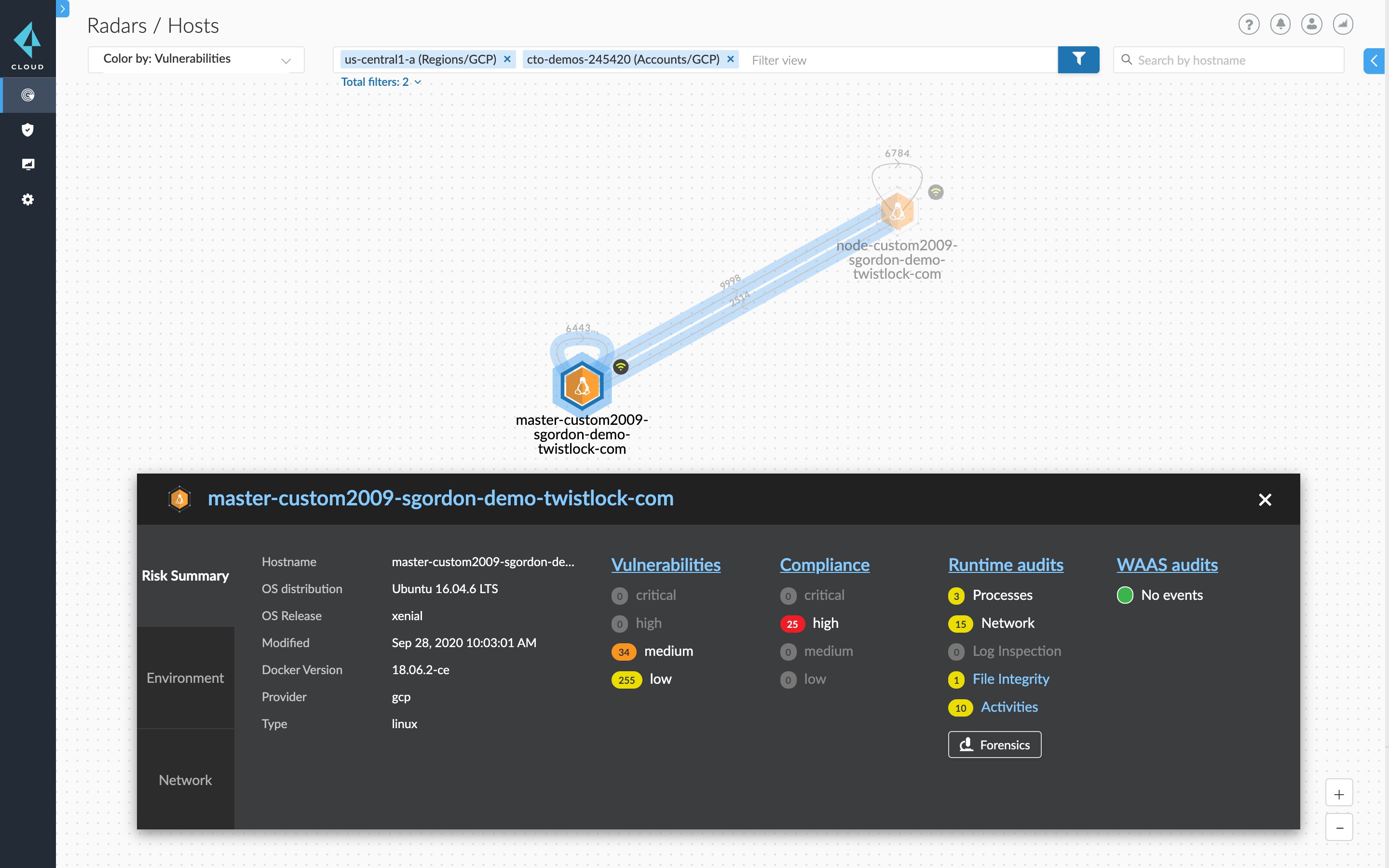 Cloud VM/Host Security Prisma Palo Alto Networks