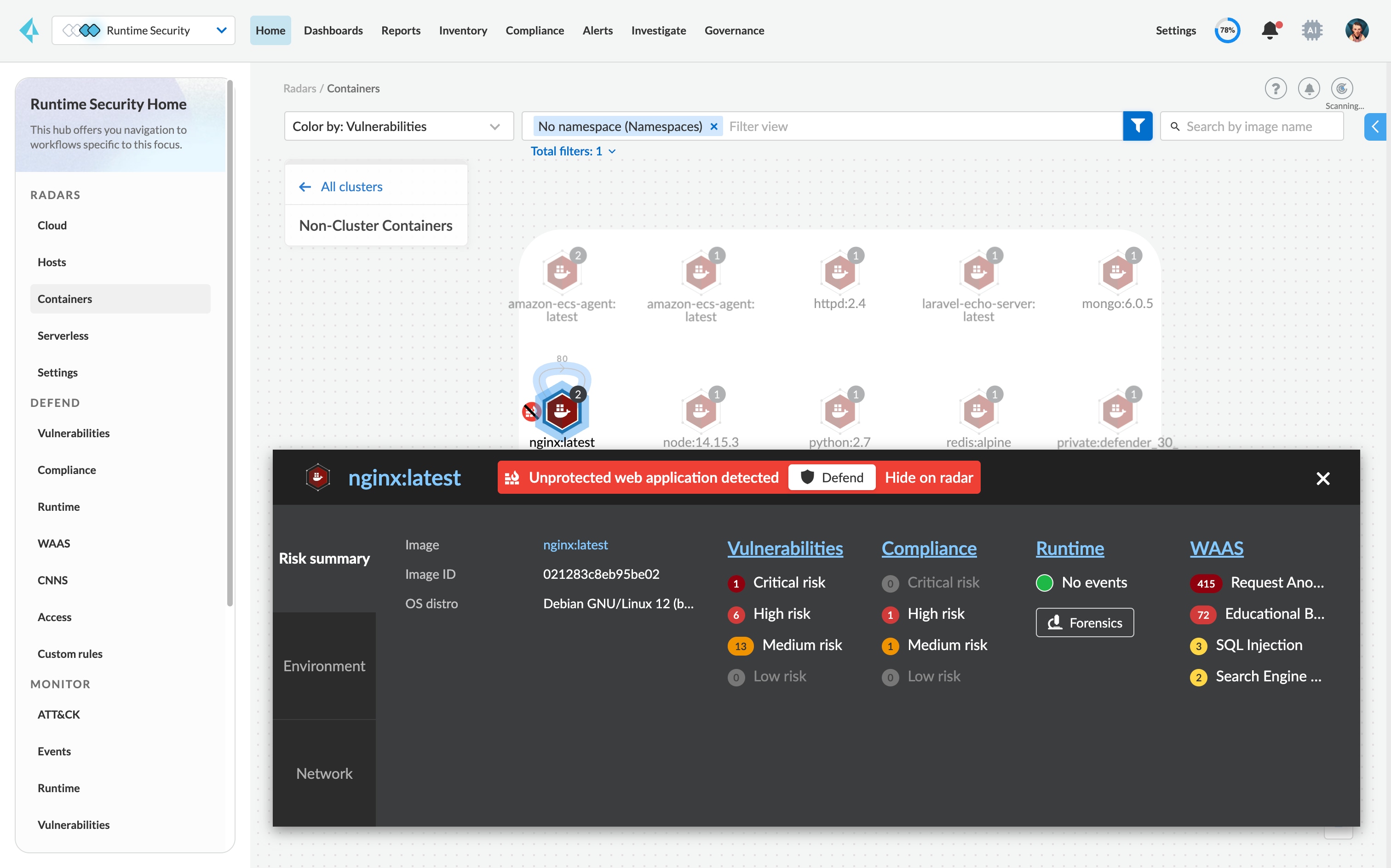 Container Security Hero Front Image