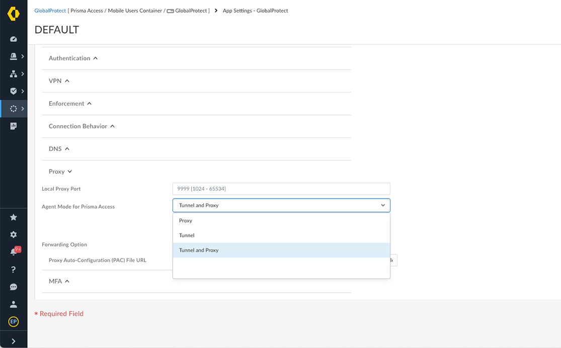 Cloud secure web gateway (SWG)