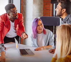 technicians collaborating