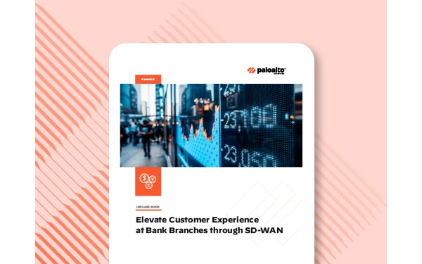 Elevate customer experience at bank branches through SD-WAN