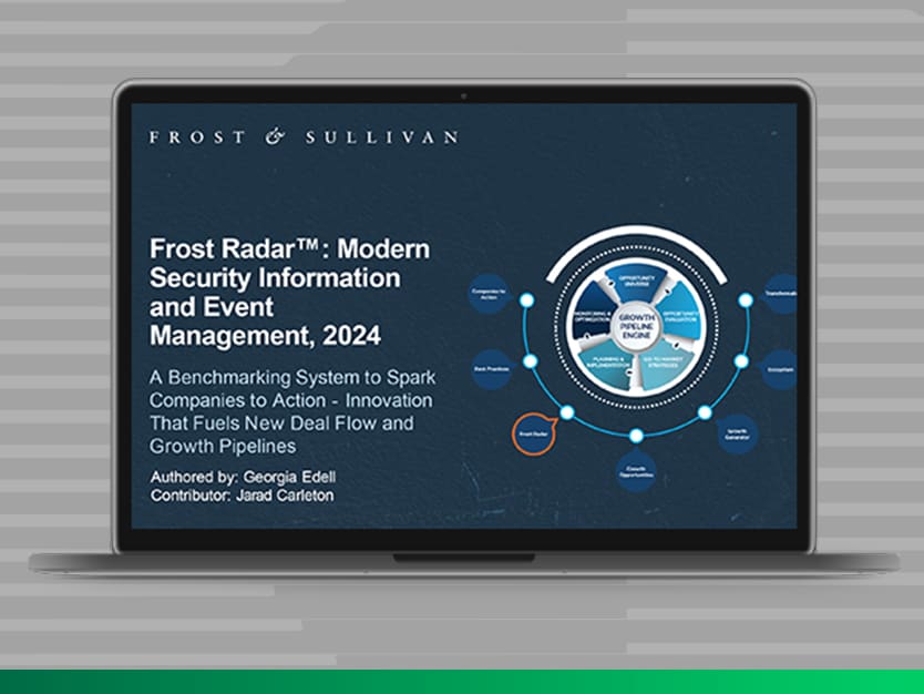Frost & Sullivan Modern SIEM Radar (2024)