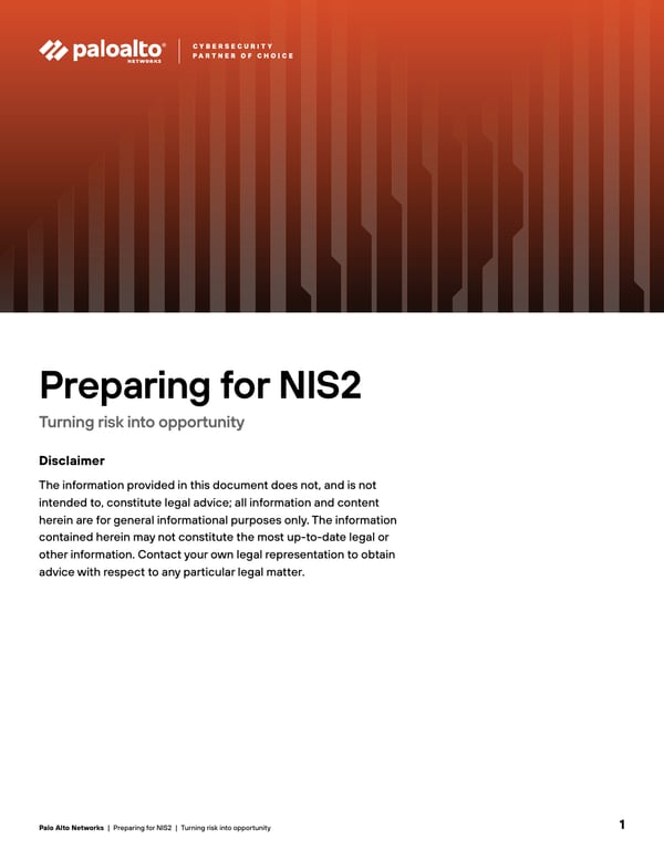 Preparing for NIS2: Turning risk into opportunity