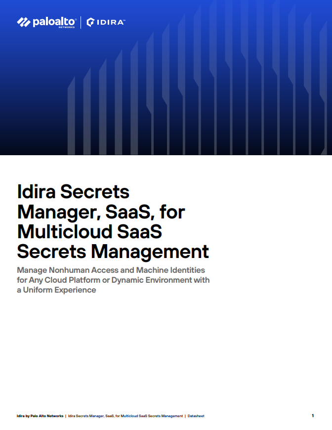 SaaS Secrets Manager Datasheet