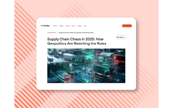 Supply Chain Chaos in 2025: How Geopolitics Are Rewriting the Rules - Perspectives