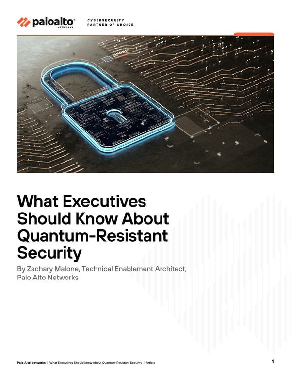What Executives Should Know About Quantum-Resistant Security